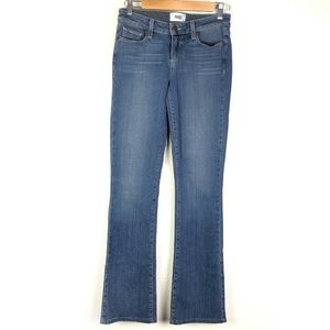Paige Manhattan Jasnon Wash Bootcut Jeans Size 26